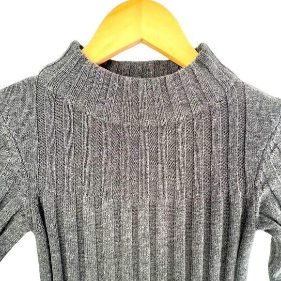 Anthropologie | Rosie Neira Thelma Ribbed Mockneck Tunic Sweater Size XS - Picture 4 of 9